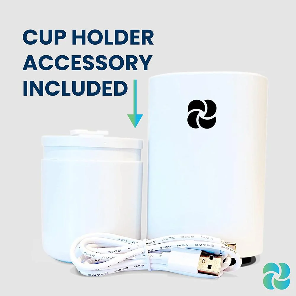 KIKI Pure Pro Personal Air Purifier/Ionizer - White (3-Pack) - Image 8