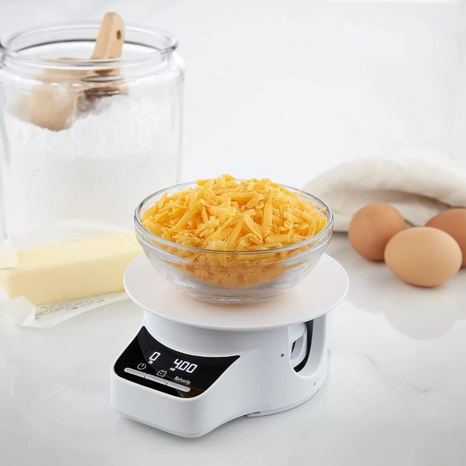 KitchenAid KSMSFTAQ Sifter + Scale Attachment, White - Image 5