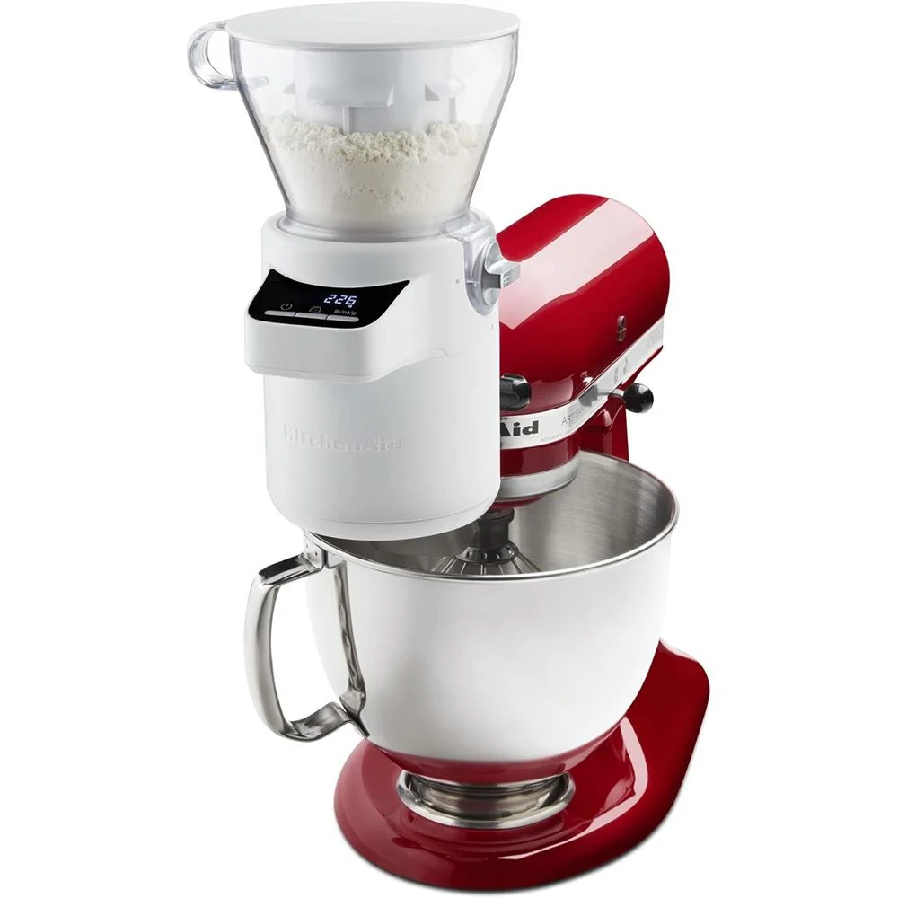 Kitchen Aid KSMSFTAQ Sifter +Scale Attachment, White +Accessory +Warranty Bundle - Image 3