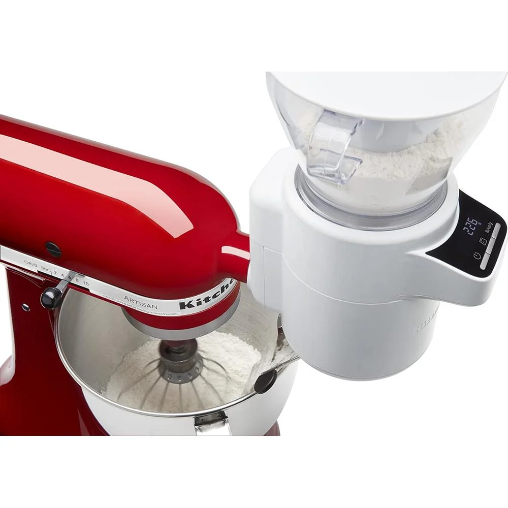 Kitchen Aid Sifter + Scale Attachment White (Open Box) with 1 Year Warranty - Image 4
