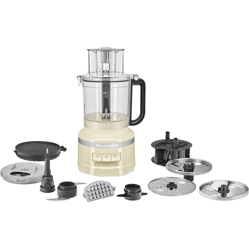 KitchenAid 13-Cup All In One Food Processor; Cream White (Open Box) + 1 Year Warranty - Image 3