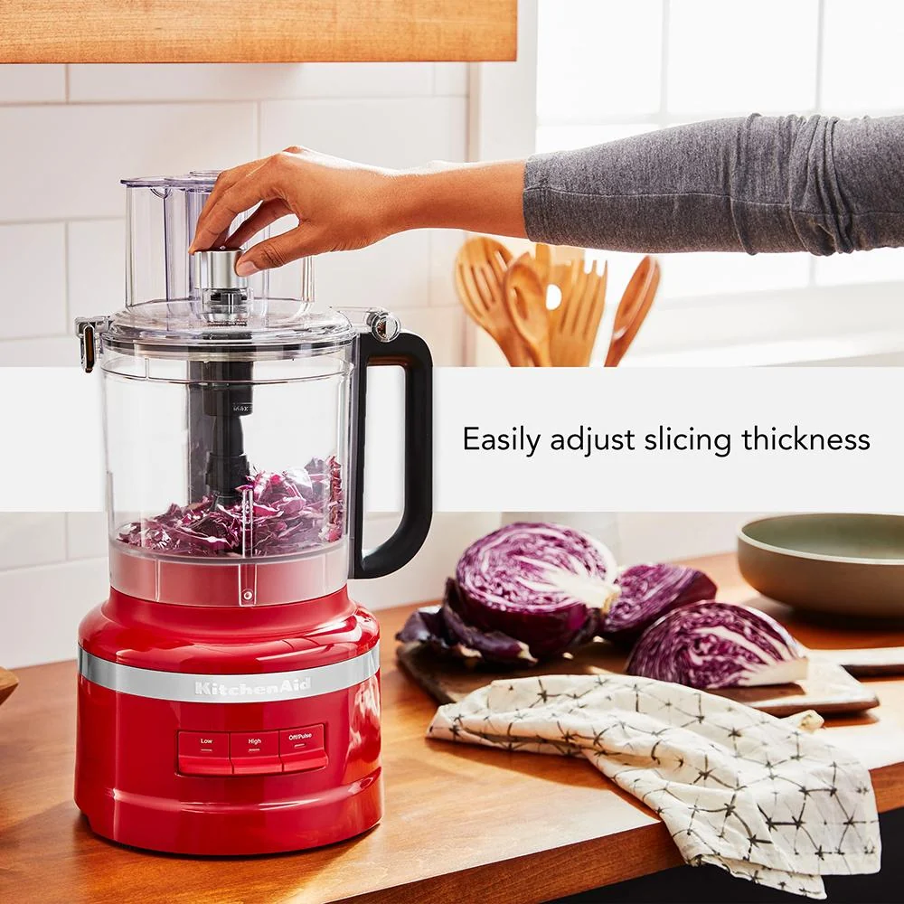 KitchenAid 13-Cup All In One Food Processor; Empire Red - Open Box - Image 5