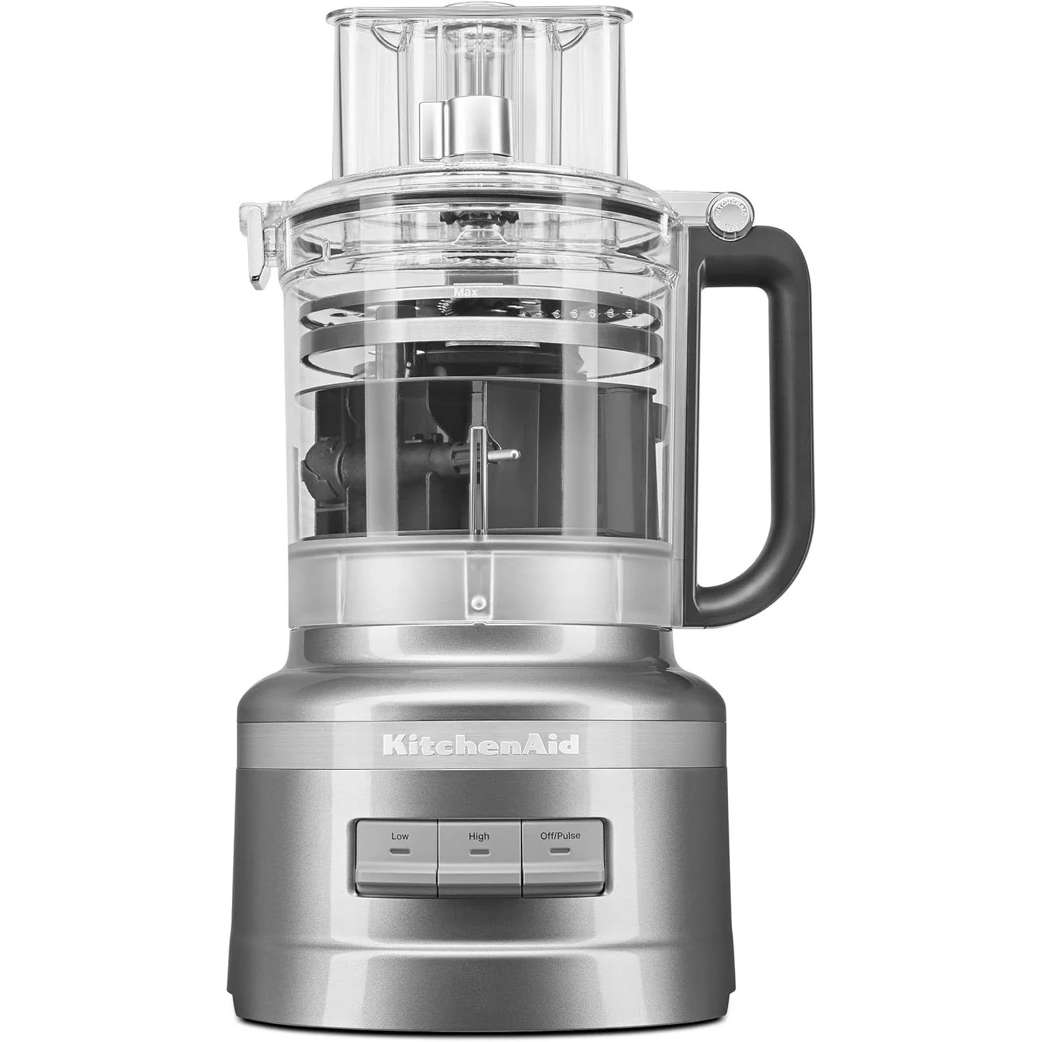 KitchenAid 13-Cup All In One Food Processor, Contour Silver - Image 2