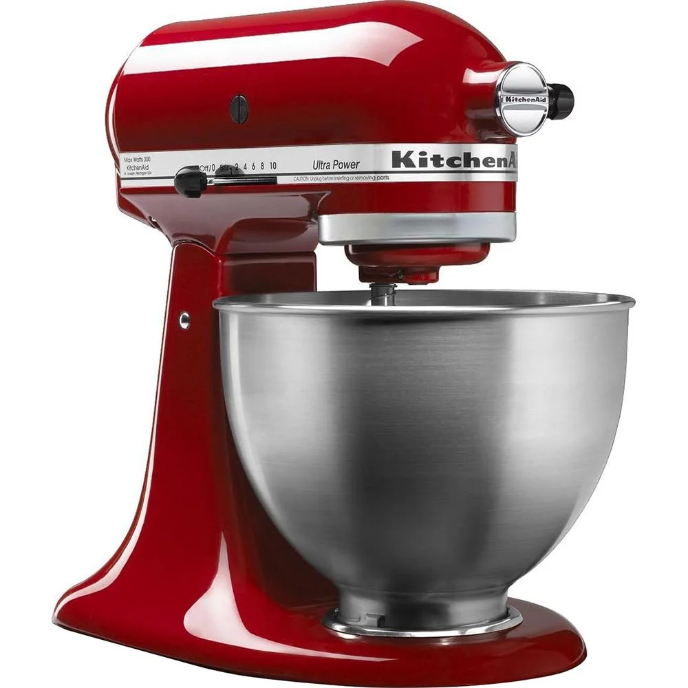 KitchenAid 4.5Qt Classic Standmixer Red (Open Box) + 1 Year Warranty - Image 2