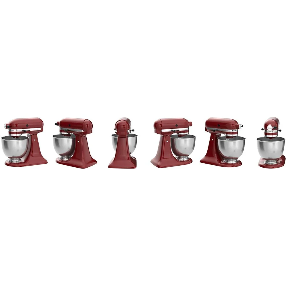 KitchenAid 4.5Qt Classic Standmixer Red (Open Box) + 1 Year Warranty - Image 5
