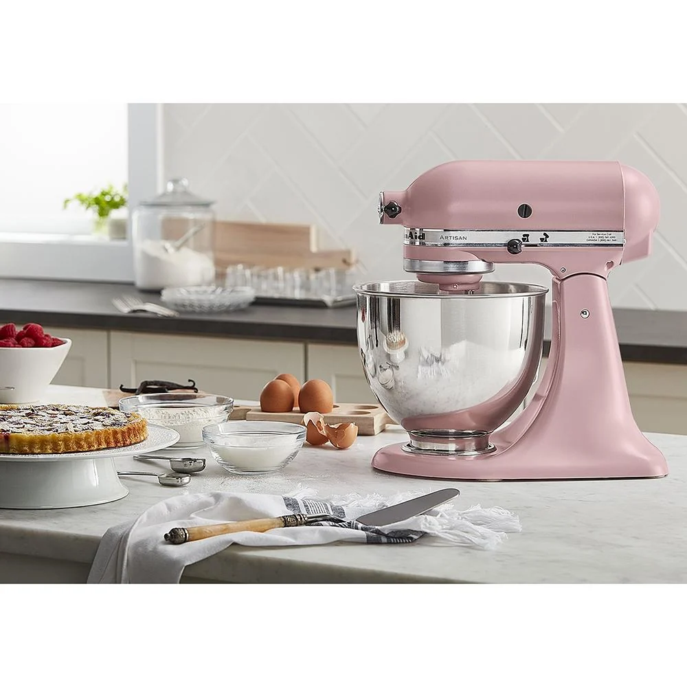 KitchenAid Artisan Series 5-Quart Tilt-Head Stand Mixer in Dried Rose - Open Box - Image 5