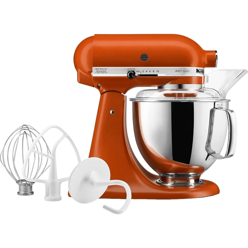 KitchenAid Artisan Series 5-Quart Tilt-Head Stand Mixer in Orange - Open Box - Image 4