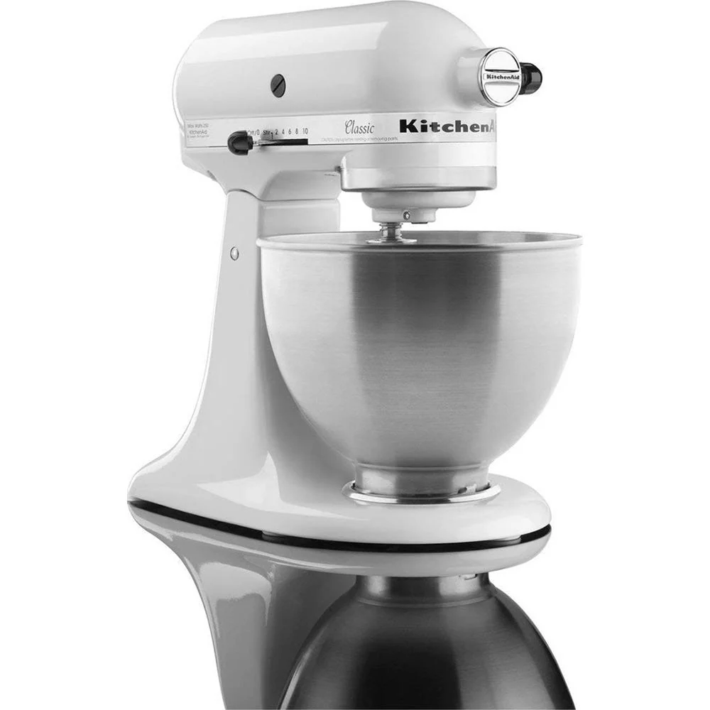 KitchenAid Classic Series 4.5 Quart Tilt-Head Stand Mixer, White (K45SS) - Open Box - Image 9