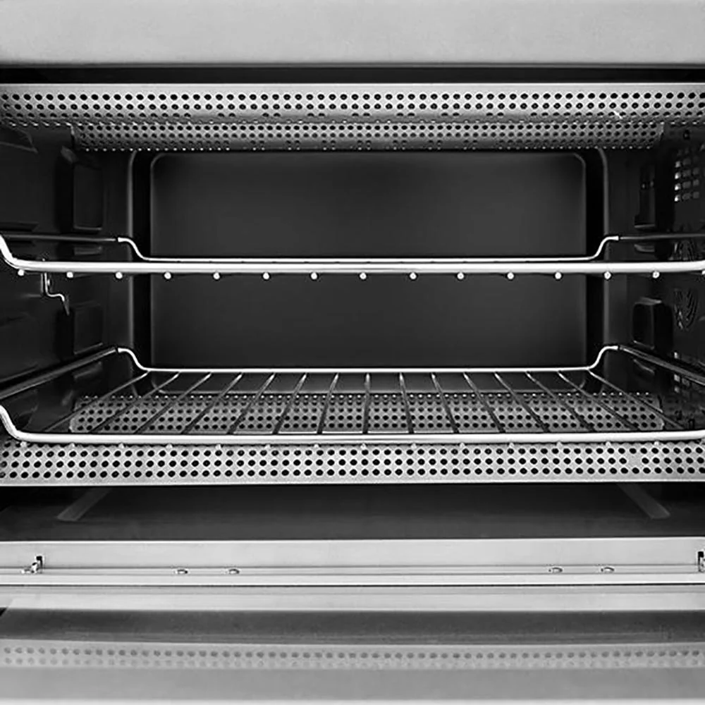 KitchenAid 12" Compact Convection Countertop Oven, Contour Silver - KCO253CU - Image 3