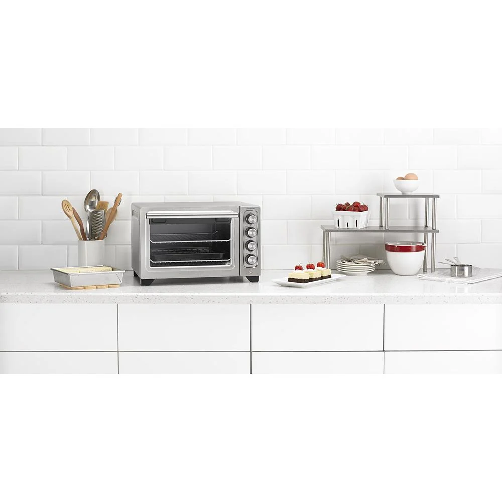 KitchenAid 12" Compact Convection Countertop Oven, Contour Silver - KCO253CU - Image 8