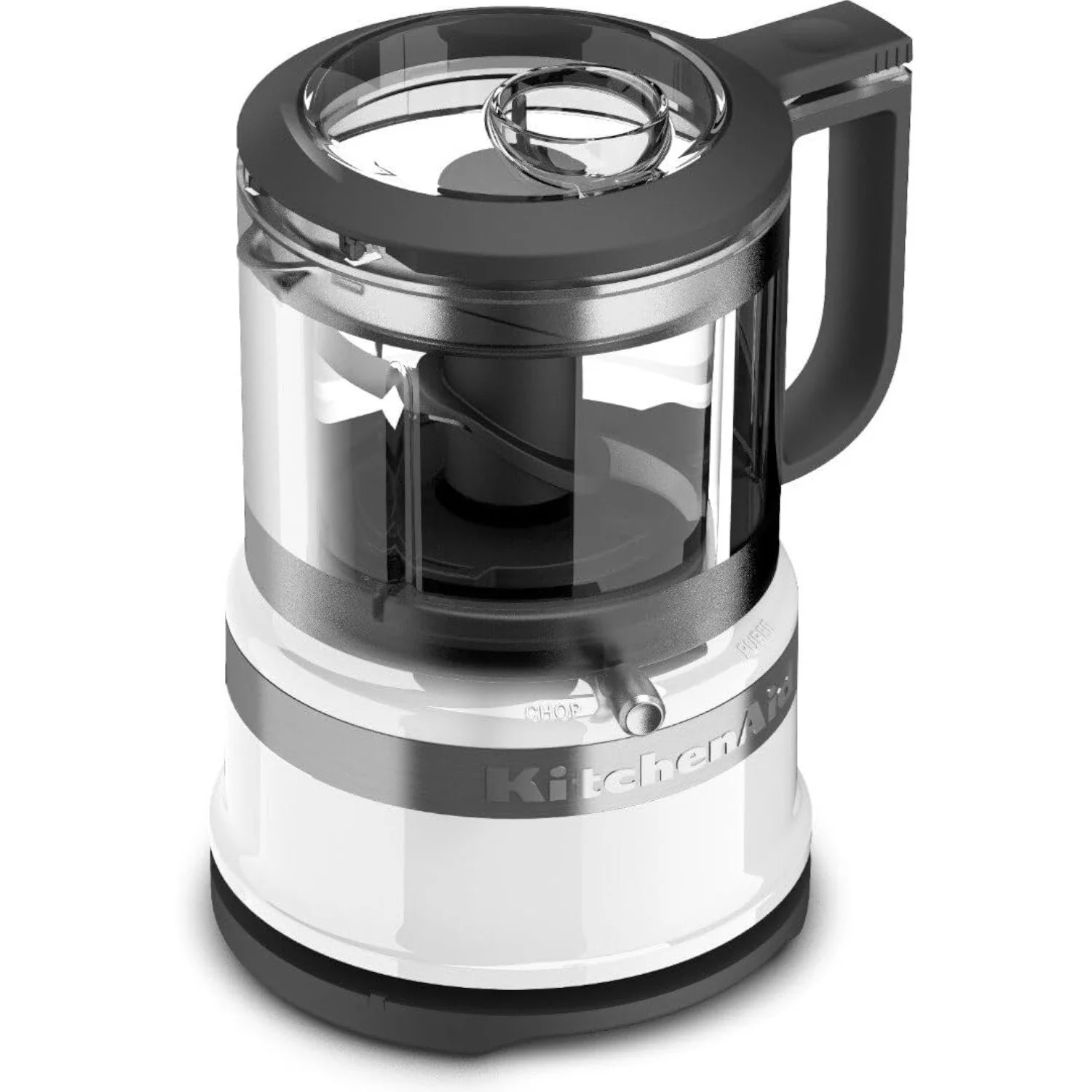 KitchenAid KFC3516WH 3.5 Cup Food Processor, White - Image 4