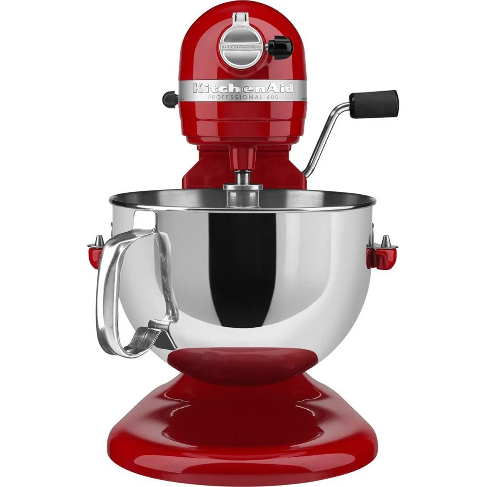 KitchenAid Professional 600 Series 6 Quart Bowl-Lift Stand Mixer Red Open Box - Image 3