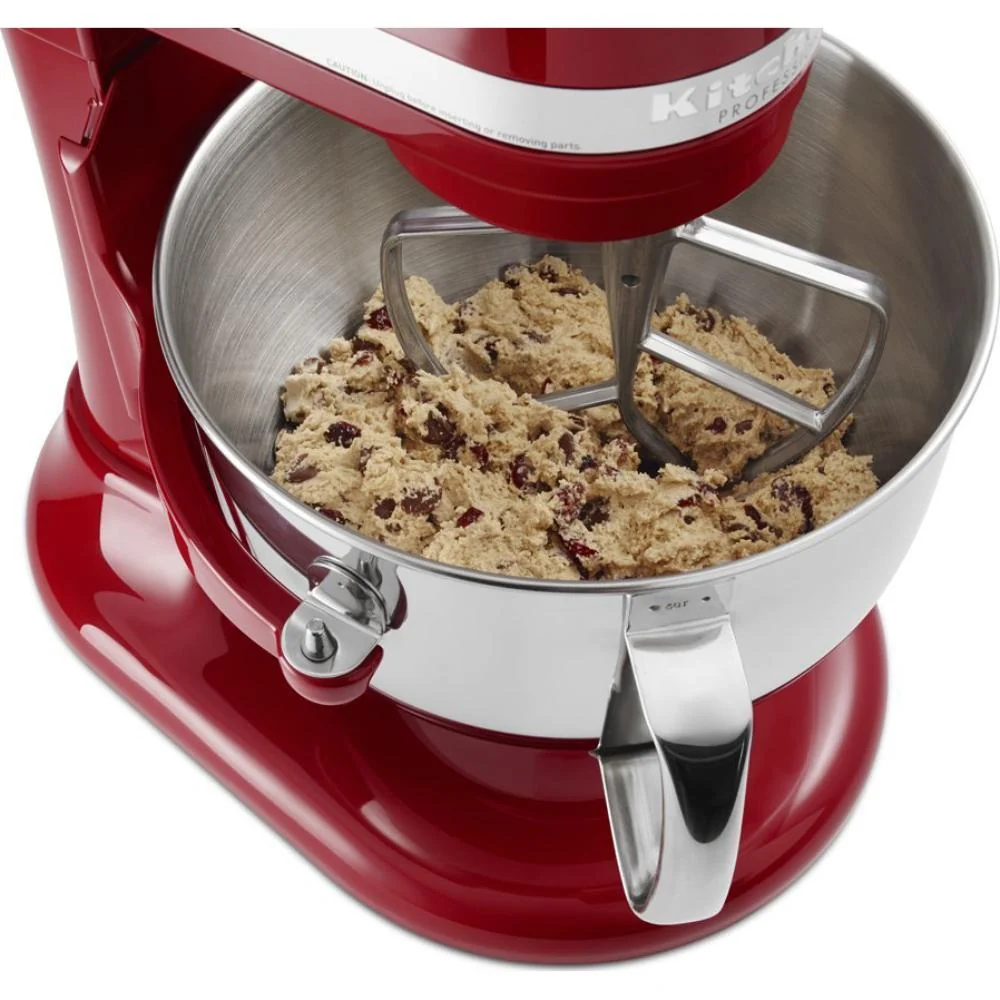 KitchenAid KP26M1XER Professional 600 Series 6 Quart Bowl-Lift Stand Mixer - Empire Red - Image 4