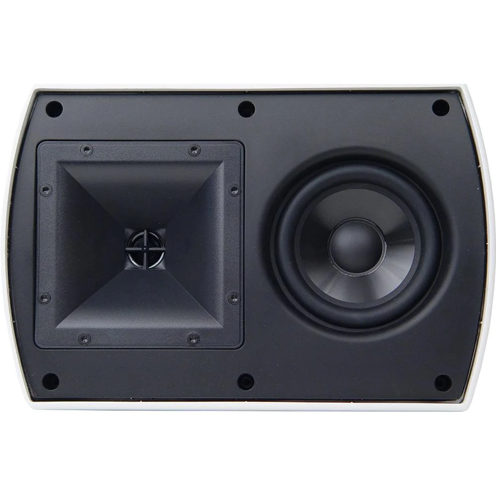 Klipsch AW-525 Outdoor Speaker - Dynamic Sound for Open Spaces - White (Pair) - Open Box - Image 5