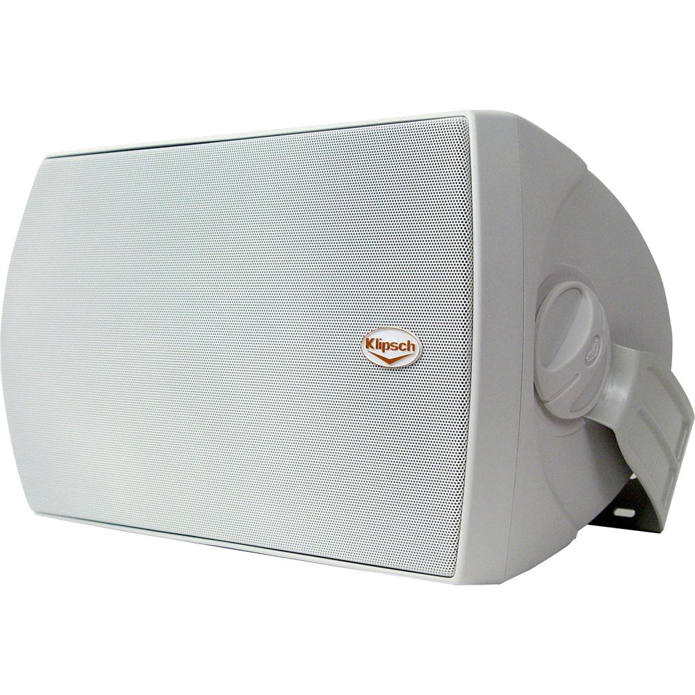 Klipsch AW-650 All-Weather Outdoor Speakers; Pair (White) (Open Box) + 1 Year Warranty - Image 10