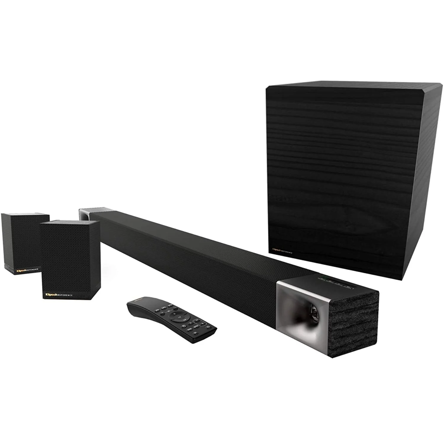Klipsch Cinema 600 5.1 Surround Sound Soundbar System + Subwoofer + 3 Speakers 1069452 - Image 10