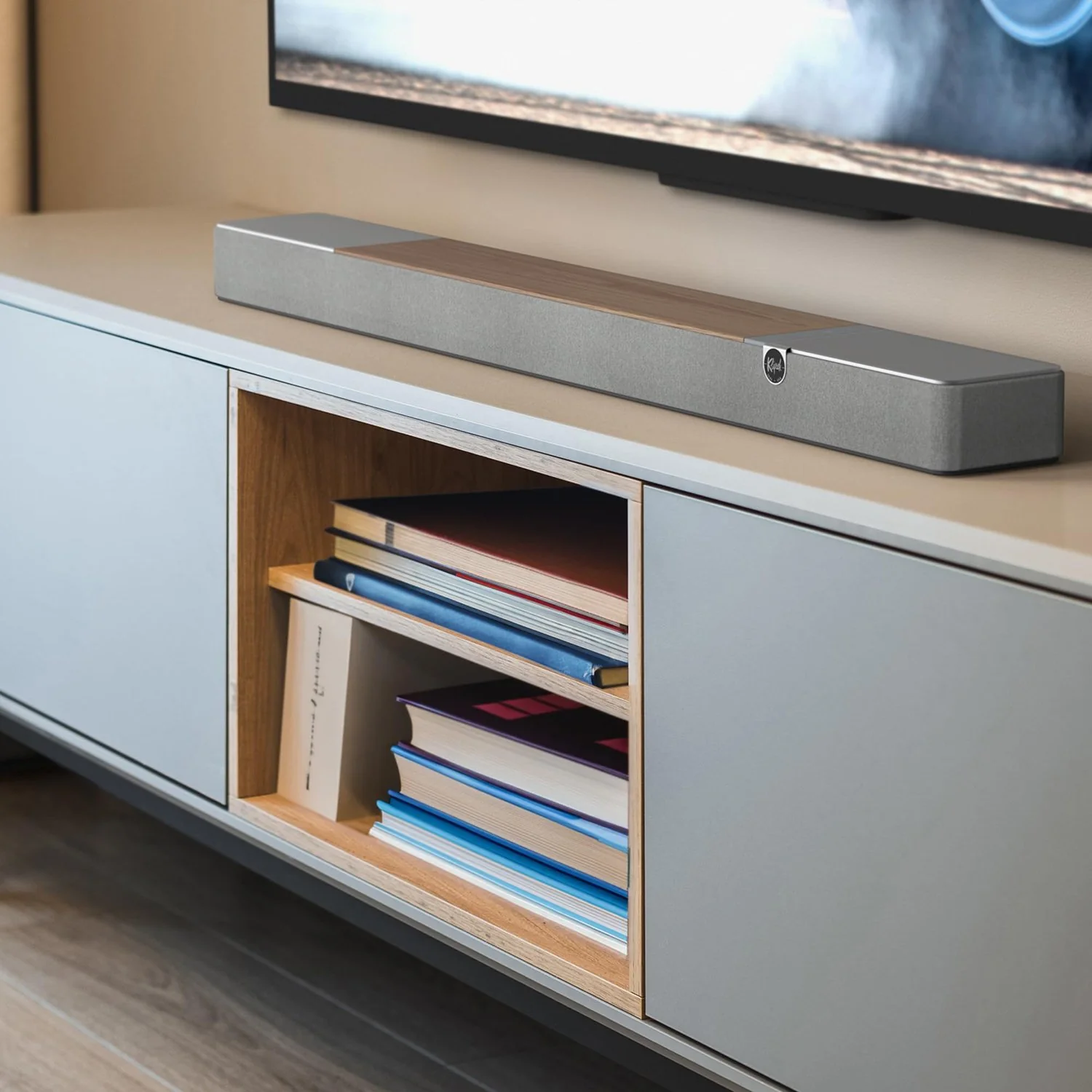 Klipsch Flexus CORE 200 185W 3.1.2 Channel Dolby Atmos Sound Bar - Walnut - Image 7