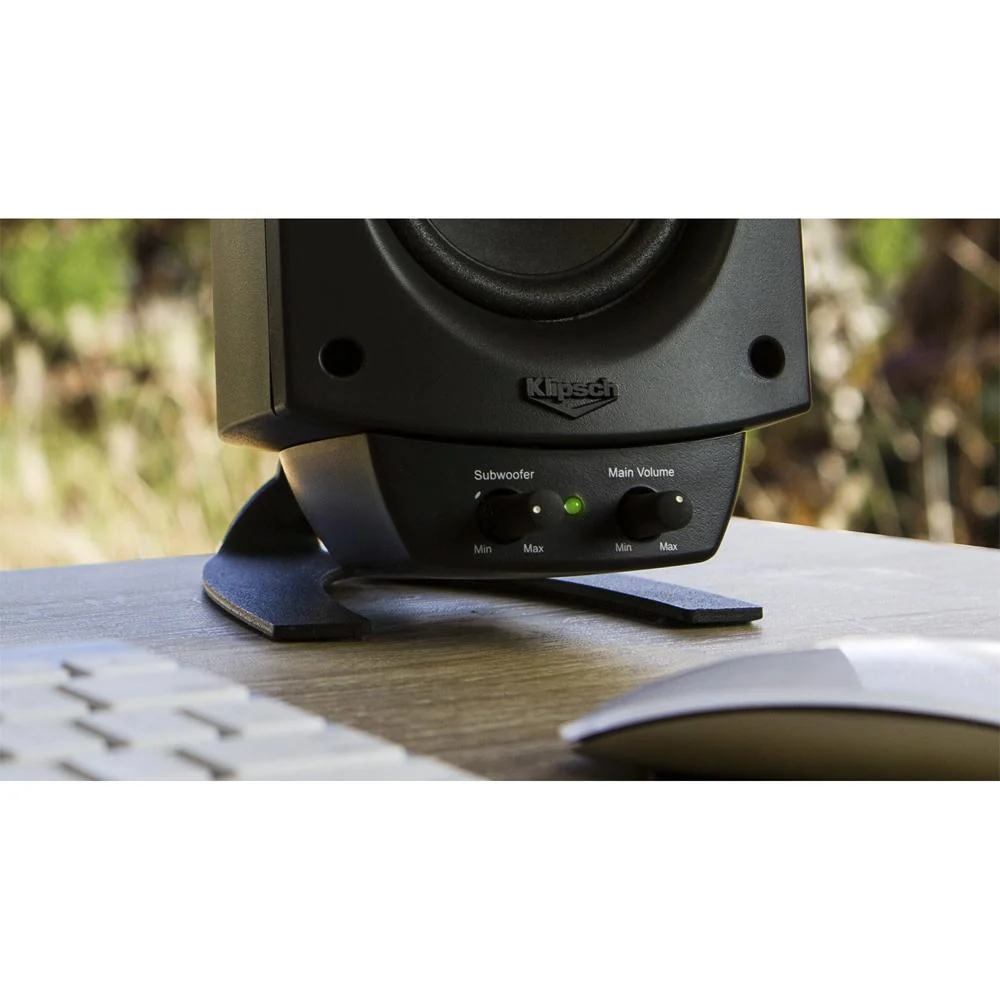 Klipsch ProMedia 2.1 THX Certified Speaker System Black + 2 Year Warranty Bundle - Image 7