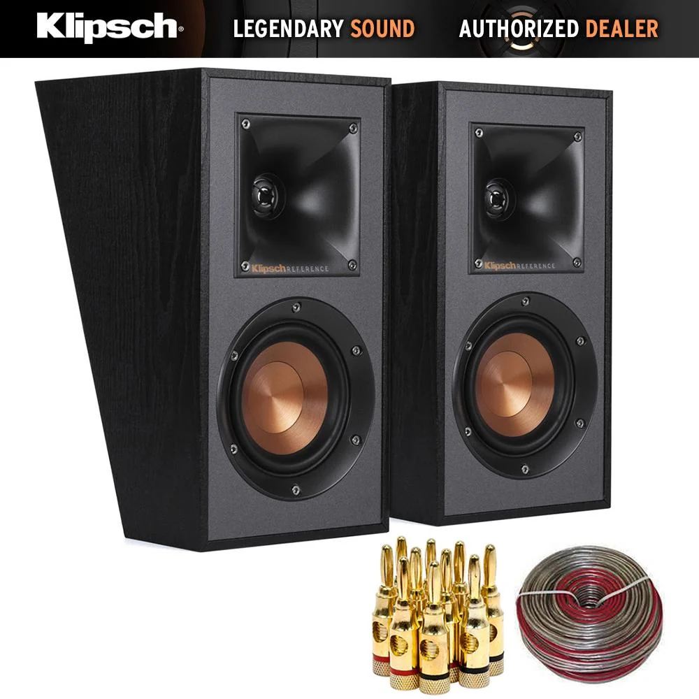 Klipsch R-41SA Dolby Atmos High Performance Elevation Surround Set w Banana Plugs & Wire - Image 13