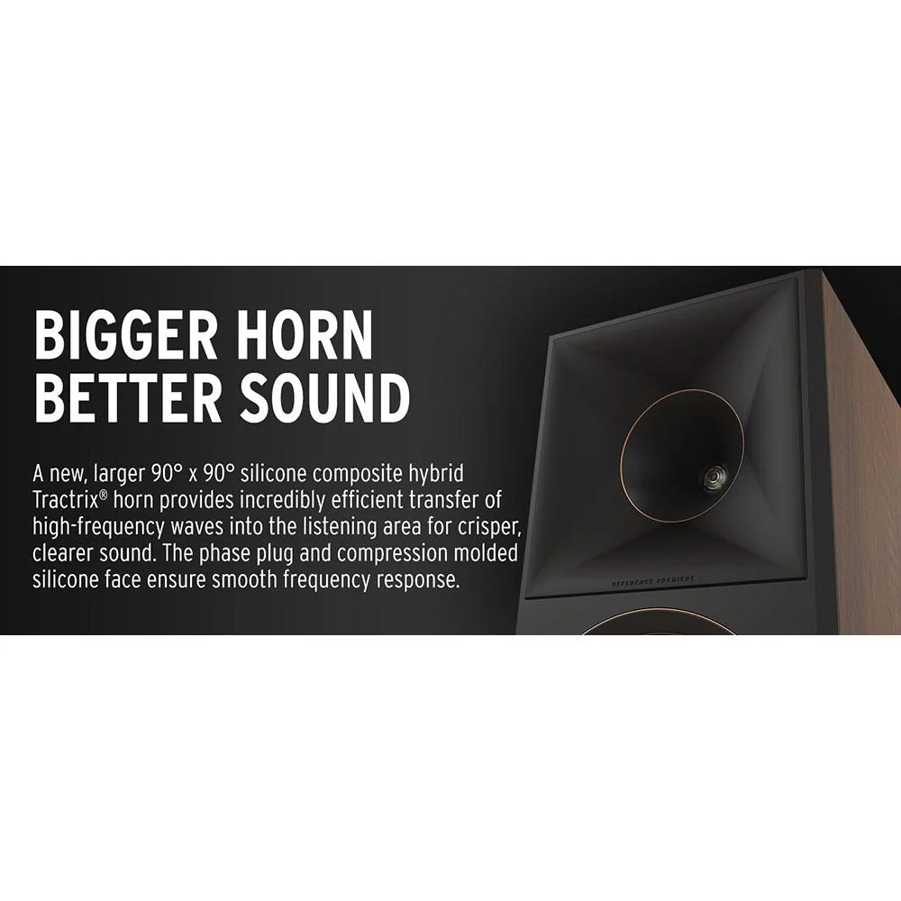 Klipsch Reference Premier RP-5000F II Floorstanding Speaker; Walnut - Open Box - Image 9