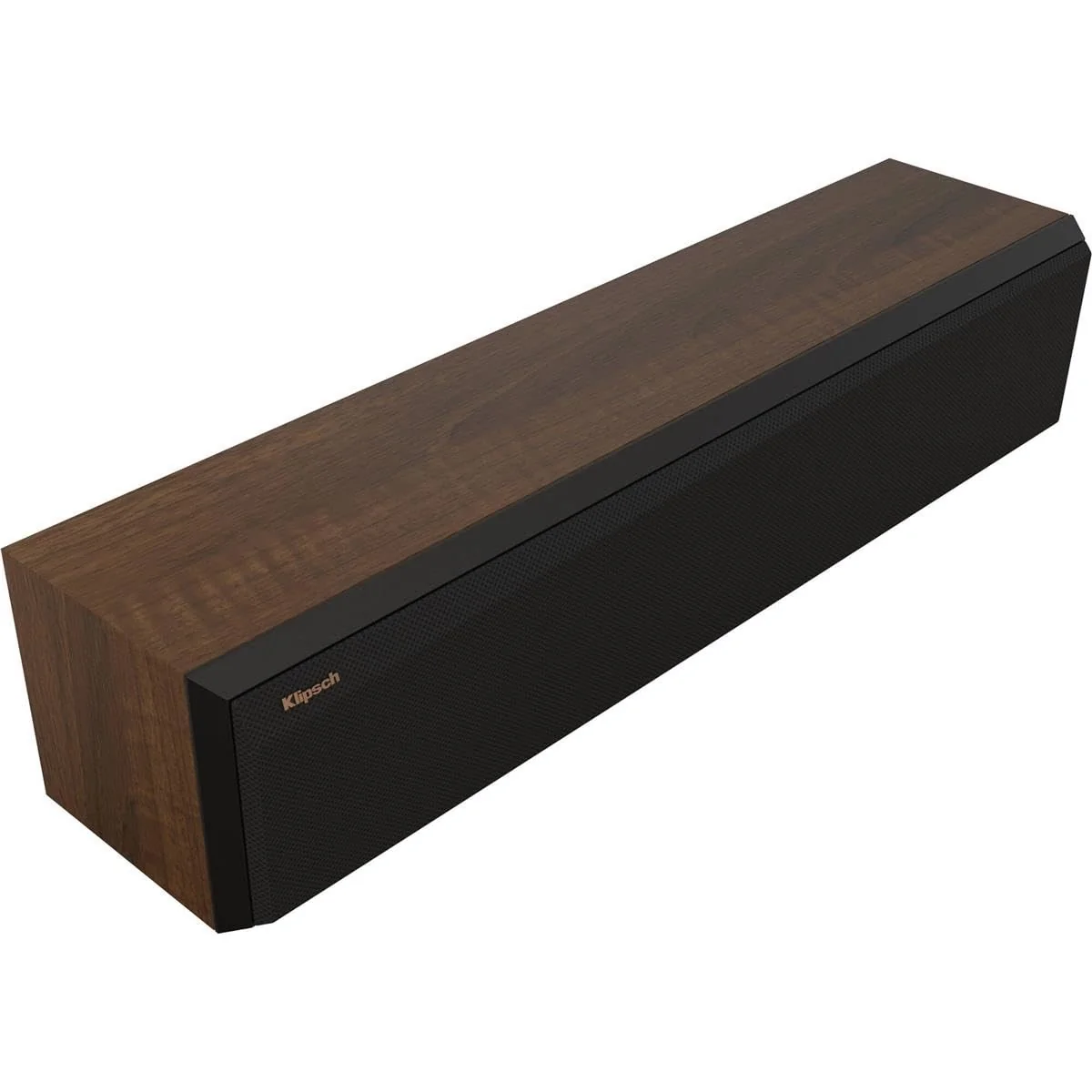 Klipsch RP-404C II Center Channel Speaker - Quad 4" Cerametallic Woofers - Walnut - Image 2