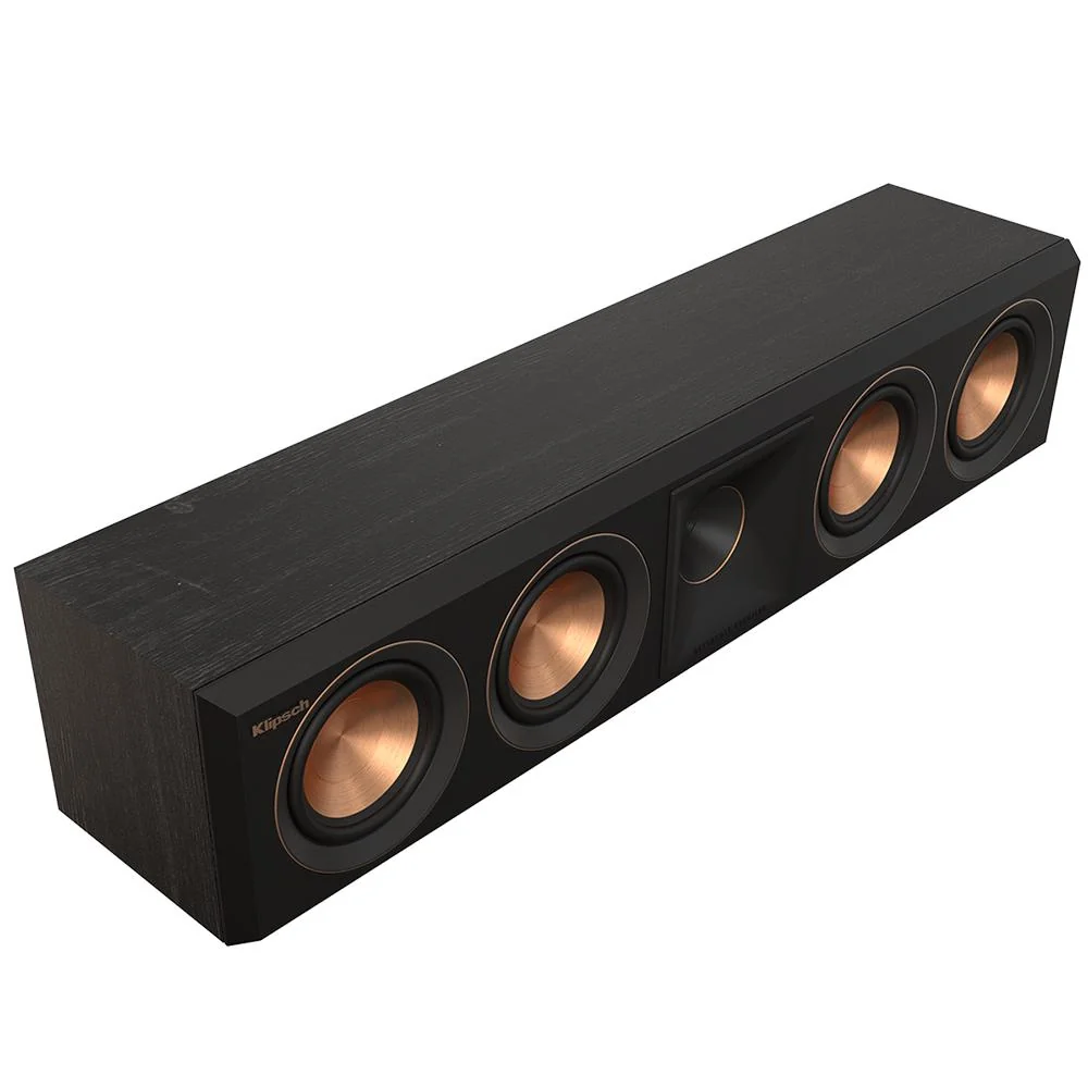 Klipsch RP-404C II Speaker: Enhanced Tweeter Ebony +Deco Gear Wire +Banana Plugs - Image 11