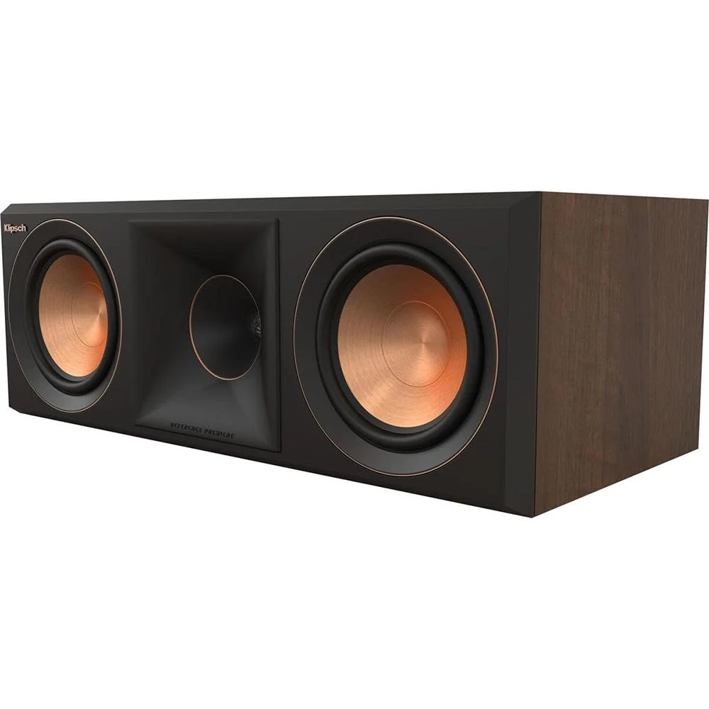 Klipsch RP-500C II - Enhanced Clarity w/ Bigger Horn Center Speaker - Walnut - Open Box - Image 3