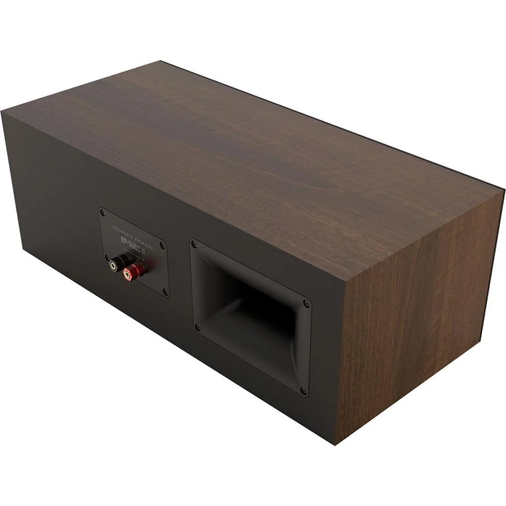 Klipsch RP-500C II - Enhanced Clarity w/ Bigger Horn Center Speaker - Walnut - Open Box - Image 4