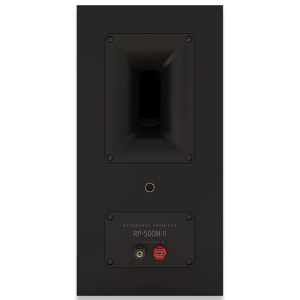 Klipsch RP-500M II Bookshelf Speaker, Ebony (Pair) w/ Warranty Bundle - Image 8