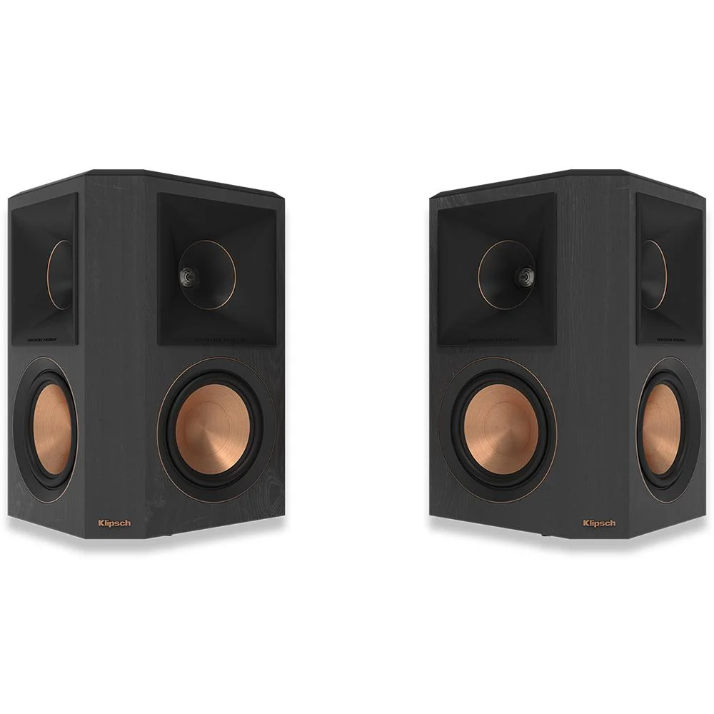 Klipsch RP-502S II Speaker Superior Surround Sound Ebony +Deco Gear Wire +Banana Plugs - Image 10