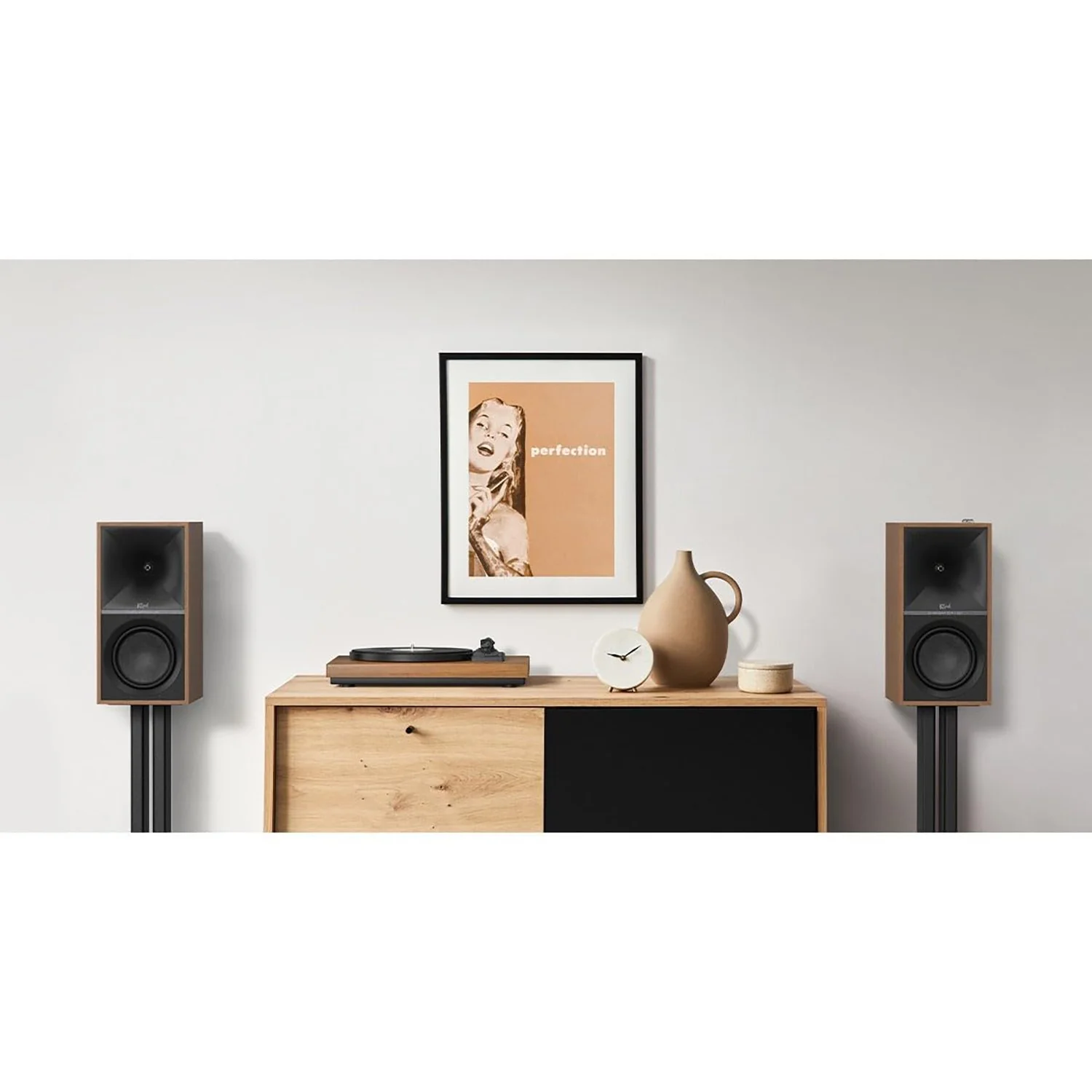 Klipsch The Sevens 6.5" Powered Speakers, Heritage Design, Bluetooth, Walnut (Pair) - Image 10