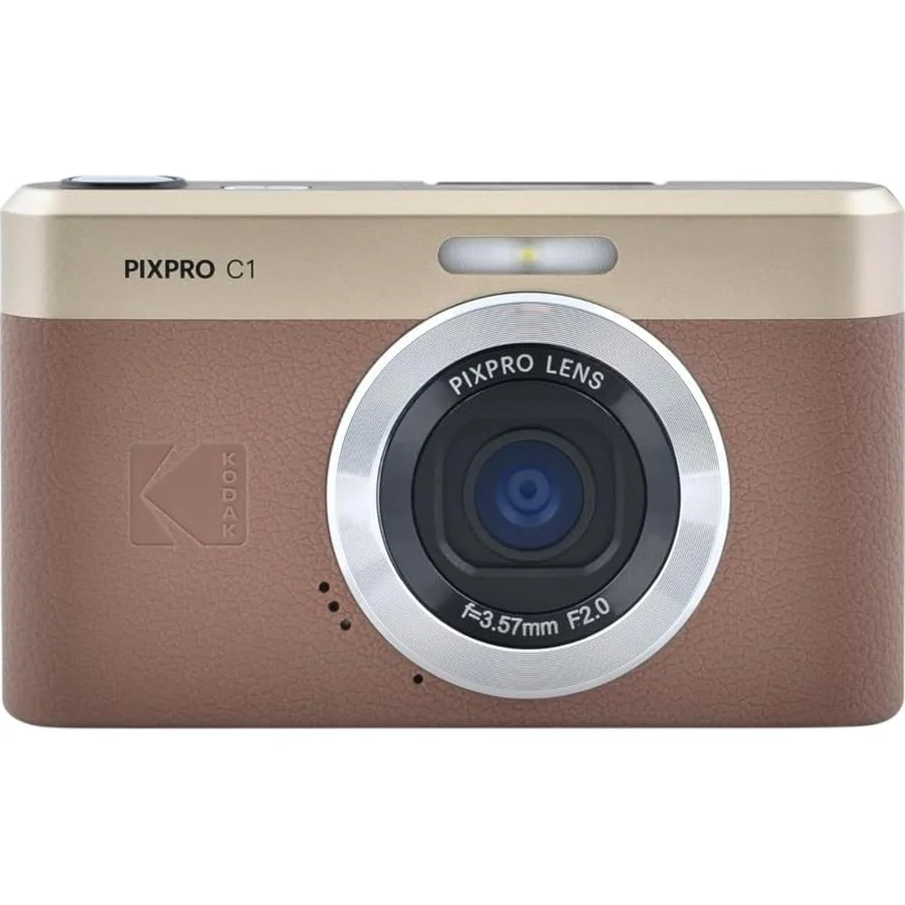 Kodak PixPro C1 Friendly Zoom Digital Camera in Brown - C1-BN