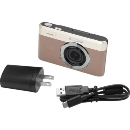 Kodak PixPro C1 Friendly Zoom Digital Camera in Brown - C1-BN - Image 2