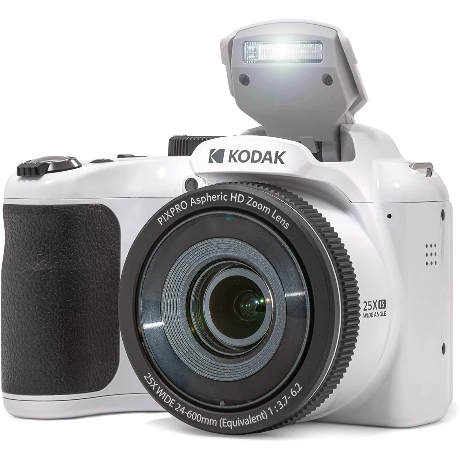 Kodak PIXPRO Astro Zoom AZ255-WH 16MP Digital Camera, 25X Optical Zoom, White - Image 2