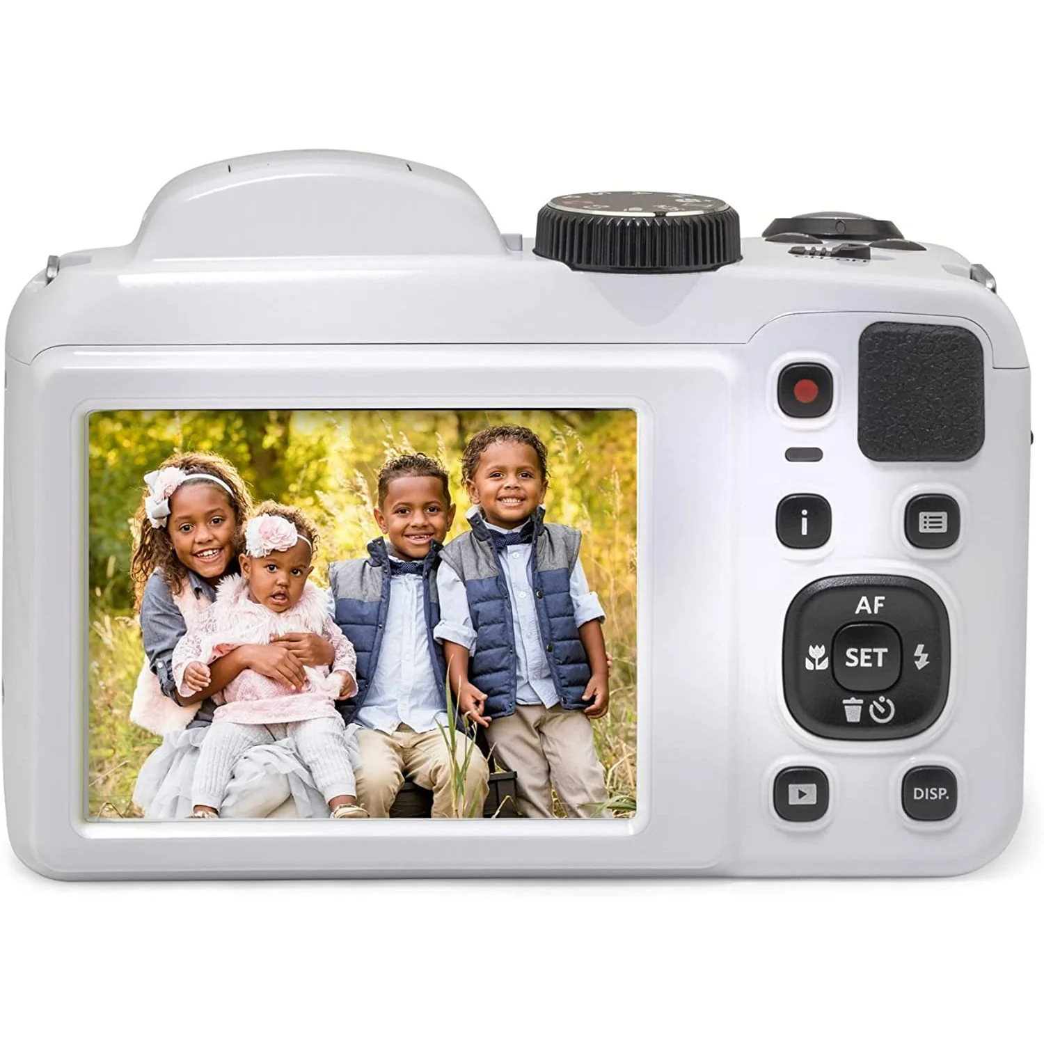Kodak PIXPRO Astro Zoom AZ255-WH 16MP Digital Camera, 25X Optical Zoom, White - Image 4
