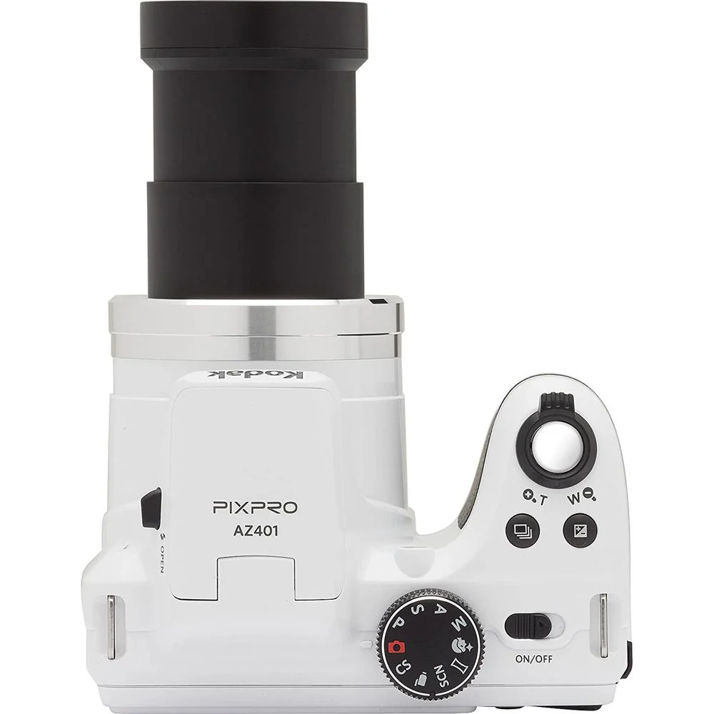 Kodak PIXPRO 16MP 40X Digital Point & Shoot Camera w/ HD Video & 3" LCD AZ401-WH White - Image 5