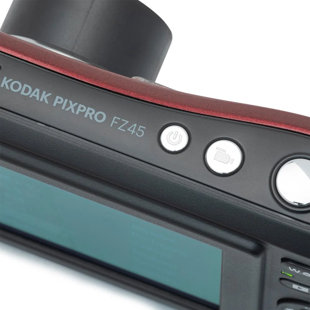 Kodak PIXPRO FZ45 16MP Digital Camera Red with Lexar 64GB Memory Card - Image 9