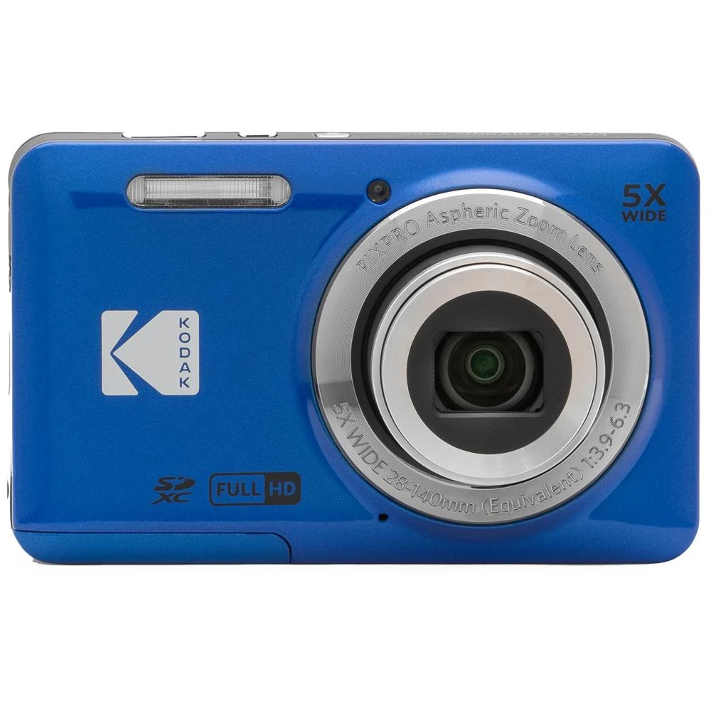 Kodak PIXPRO FZ55 Digital Camera Blue with Lexar 64GB Memory Card - Image 6