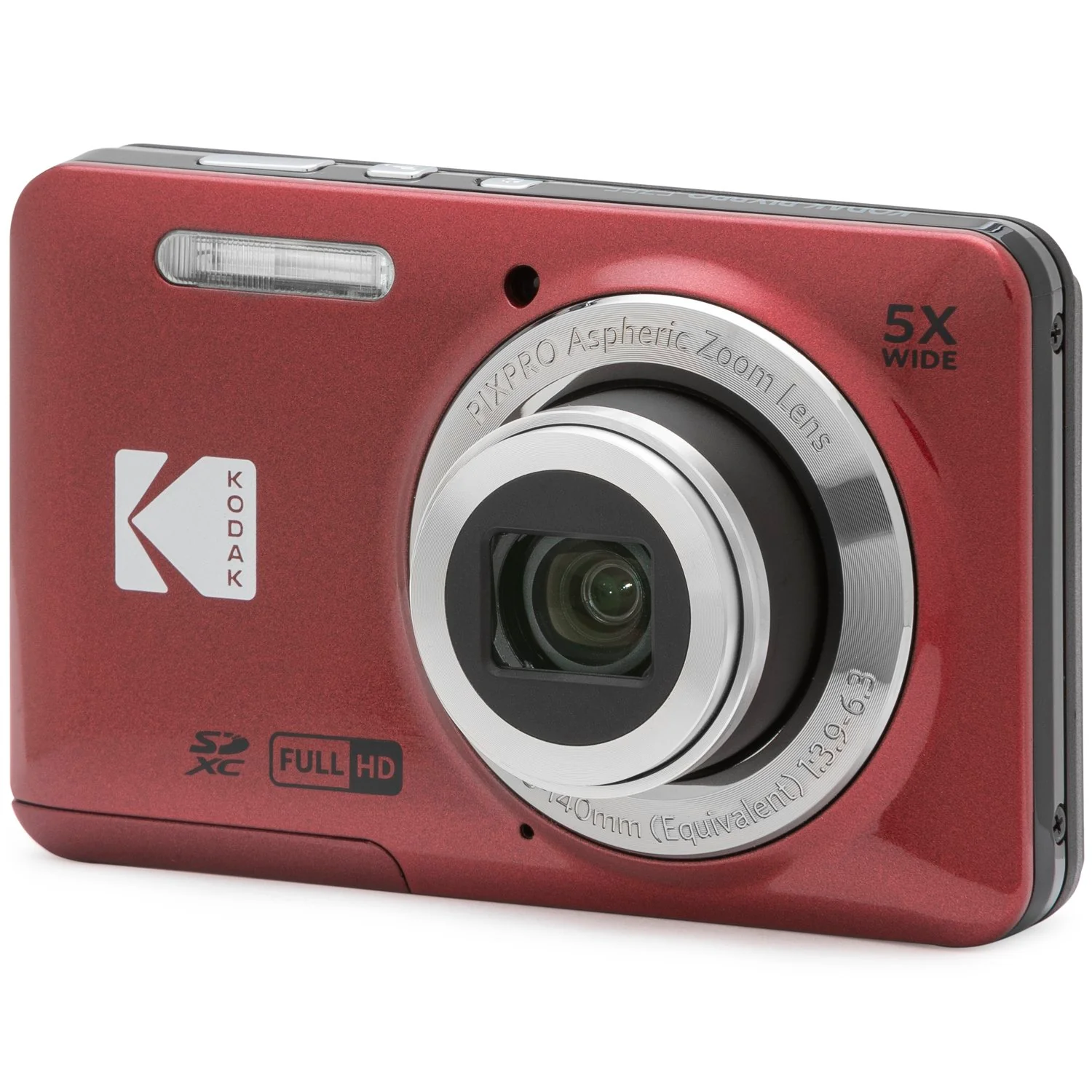 Kodak PIXPRO FZ55 Digital Camera Red +Lexar 32GB Memory Card + Bag Camera Case - Image 4