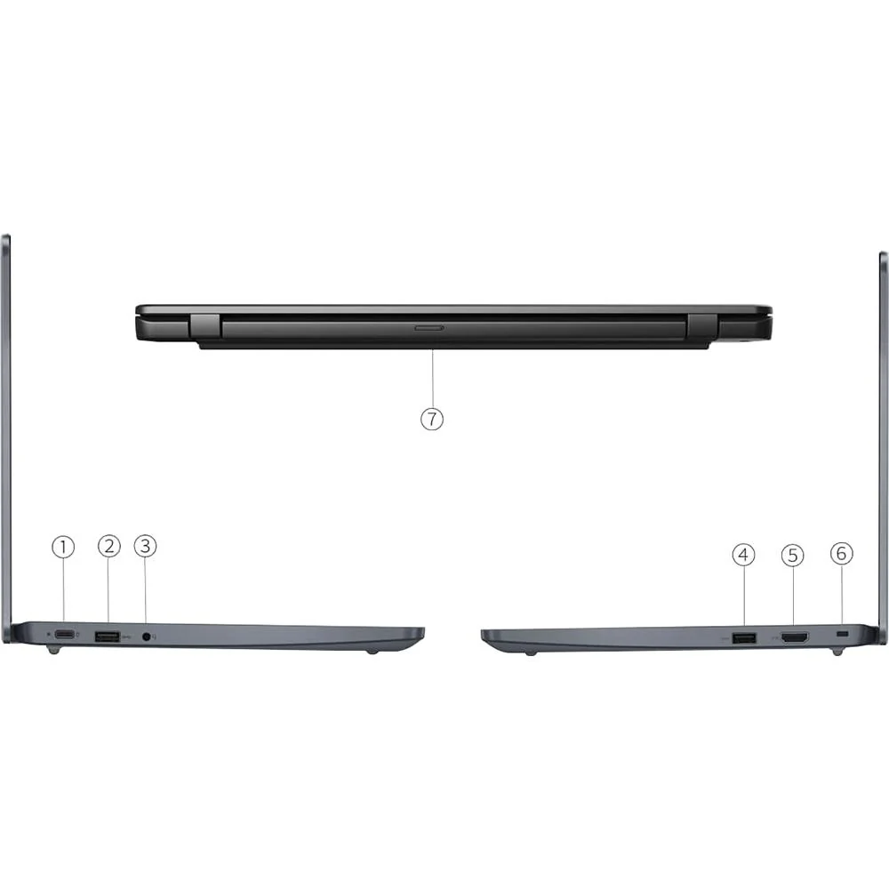 Lenovo 14" 14e Gen 3 Touchscreen Chromebook in Storm Grey - 82W6000AUS - Image 12