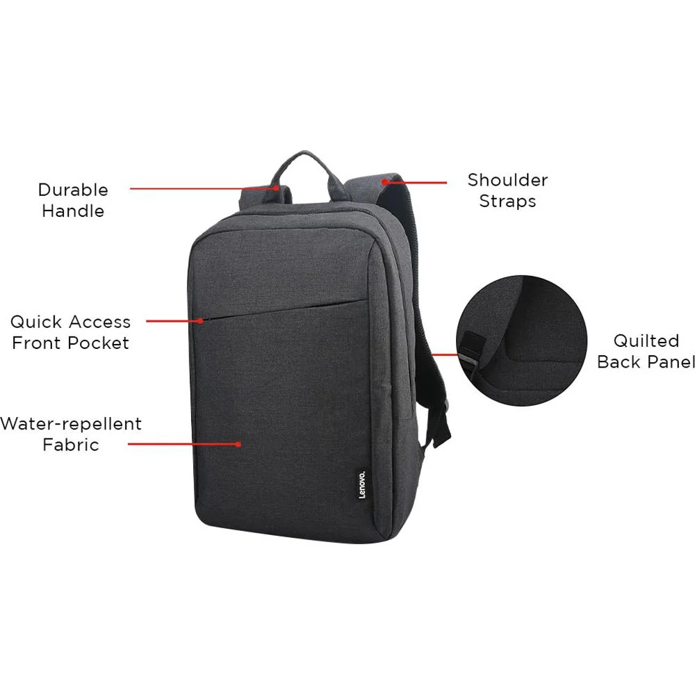 Lenovo 15.6 Backpack B210 Black-ROW - Image 9
