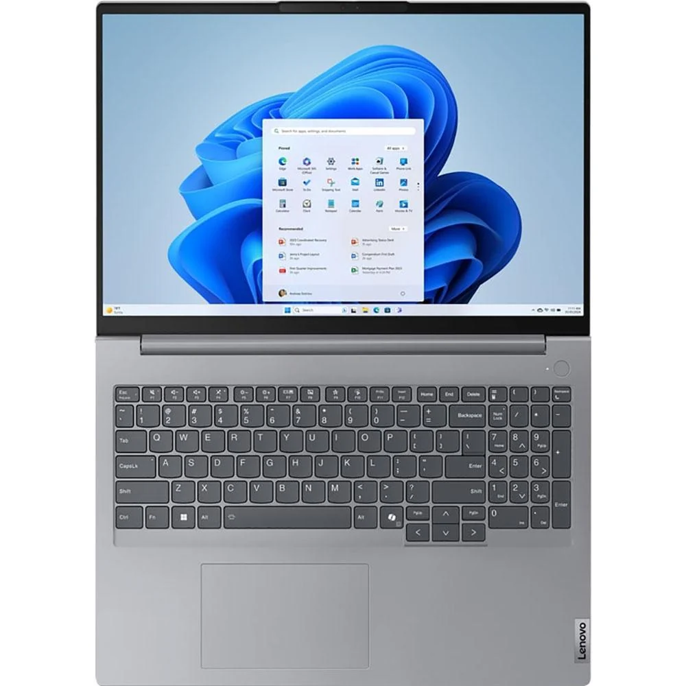 Lenovo 16" ThinkBook 16 G7 ARP Laptop in Arctic Grey - 21MW0037US - Image 8