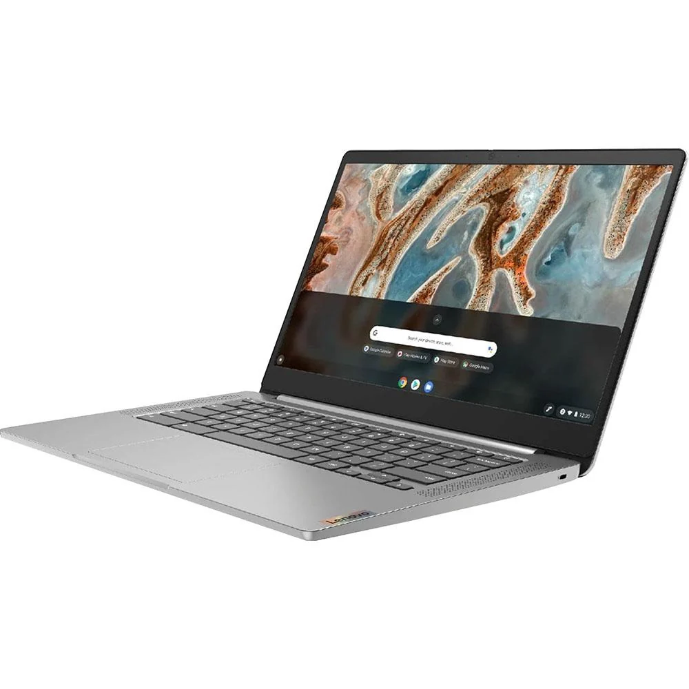 Lenovo 14" Chromebook 3 Touch Laptop in Arctic Gray - 82KN0001US - Image 3