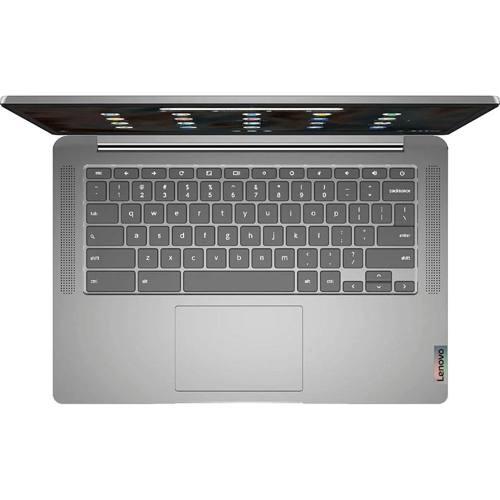 Lenovo 14" Chromebook 3 Touch Laptop in Arctic Gray - 82KN0001US - Image 4