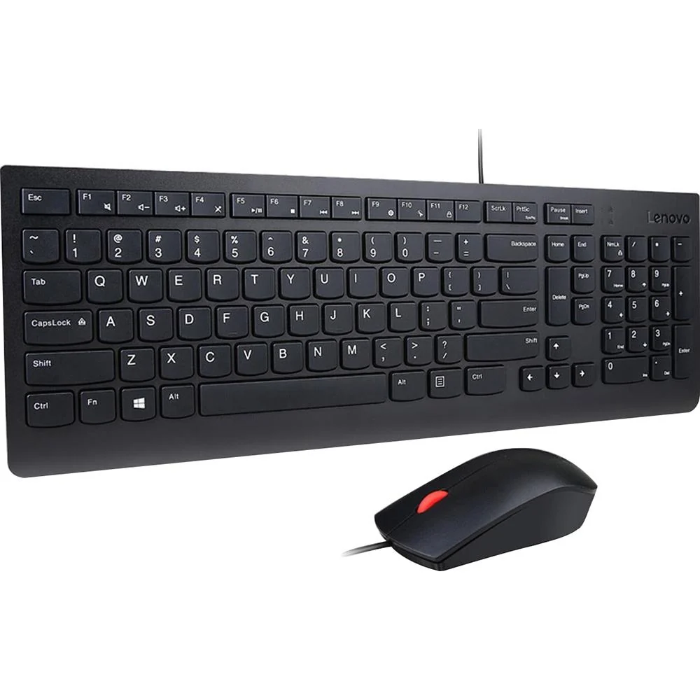 Lenovo Essential Wired Keyboard and Mouse Combo - 4X30L79883 - Image 2
