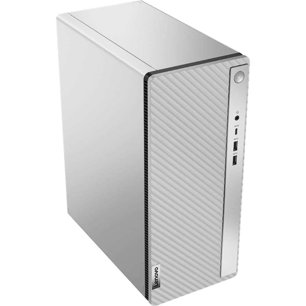 Lenovo IdeaCentre 5 Desktop Computer in Cloud Gray - 90VJ000BUS - Image 4