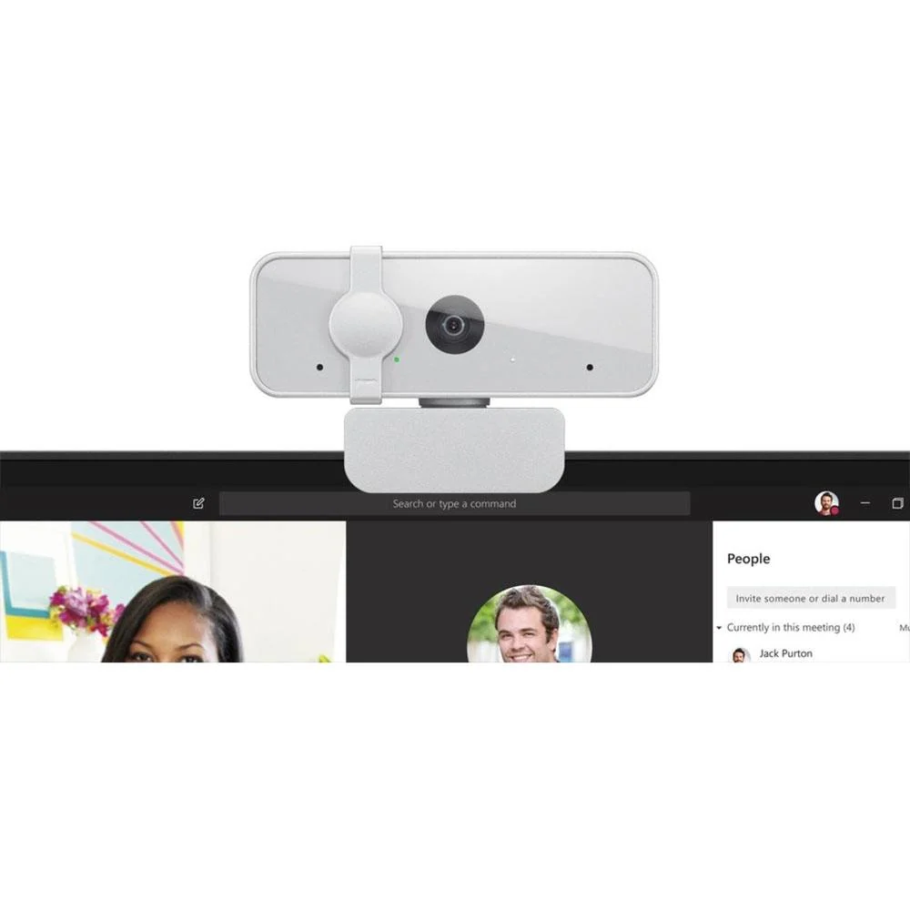 Lenovo 300 FHD 1080p Webcam in Cloud Gray - GXC1B34793 - Image 6