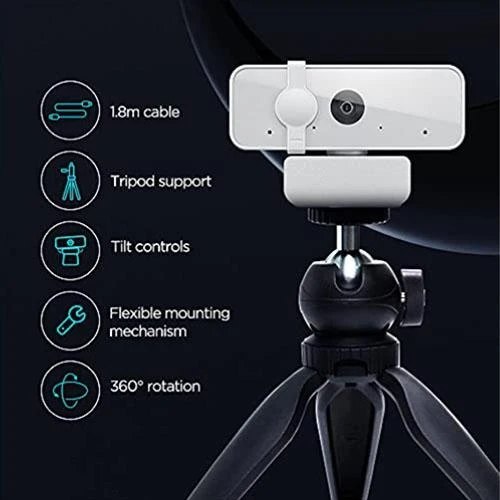 Lenovo 300 FHD 1080p Webcam in Cloud Gray - GXC1B34793 - Image 9