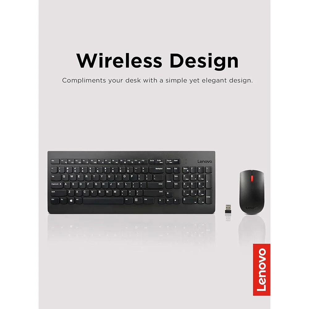 Lenovo 510 Wireless Keyboard & Mouse Combo - GX30N81775 - Image 8
