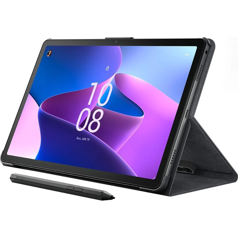 Lenovo 10.6" Tab M10 Plus 3rd Gen Tablet in Storm Gray - ZAAJ0404US - Image 4